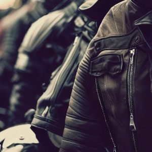 black leather jacket1